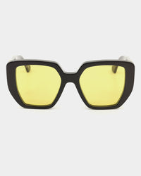 Gucci GG0956S-004 54 Sunglasses Black/Yellow