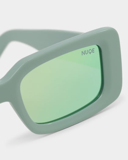 Nuqe Fragment Sunglasses Mint Green