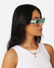 Nuqe Fragment Sunglasses Mint Green