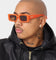 NUQE Fragment Sunglasses Orange/Brown