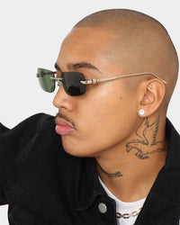 NUQE Uncut Sunglasses Gold/Green