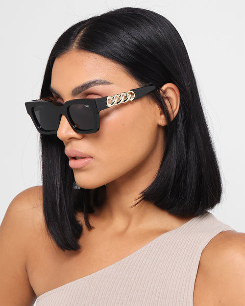 NUQE Hypnotize Sunglasses Black/Gold