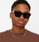 Nuqe Hypnotize Sunglasses Black/Silver
