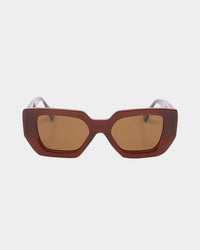 NUQE Idra Sunglasses Brown/Gold