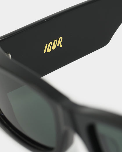 NUQE Igor Sunglasses Black/Gold