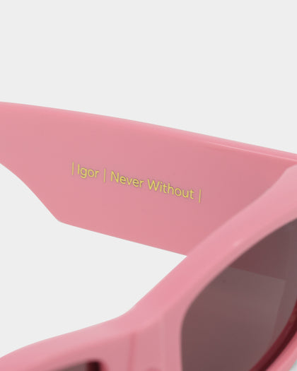 Nuqe Igor Sunglasses Pink/Brown