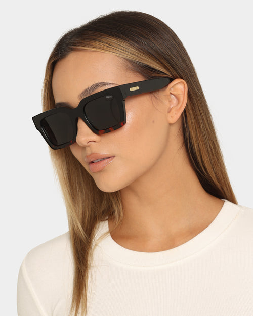 NUQE Jones XL Sunglasses Black/Tortoise