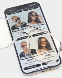 NUQE Quattro Sunglasses Clear/Bluelight