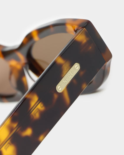 NUQE Road Runner Sunglasses Tort/Gold