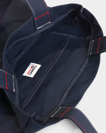 Tommy Jeans Logo Canvas Bag Twilight Navy