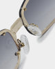 NUQE Velvet Sunglasses Black/Gold