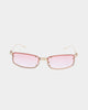 NUQE Velvet Sunglasses Peach/Gold