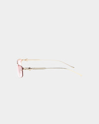 NUQE Velvet Sunglasses Peach/Gold