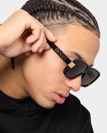 Gucci GG0318S-005 Sunglasses Black