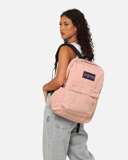 JanSport Superbreak Plus Backpack Misty Rose