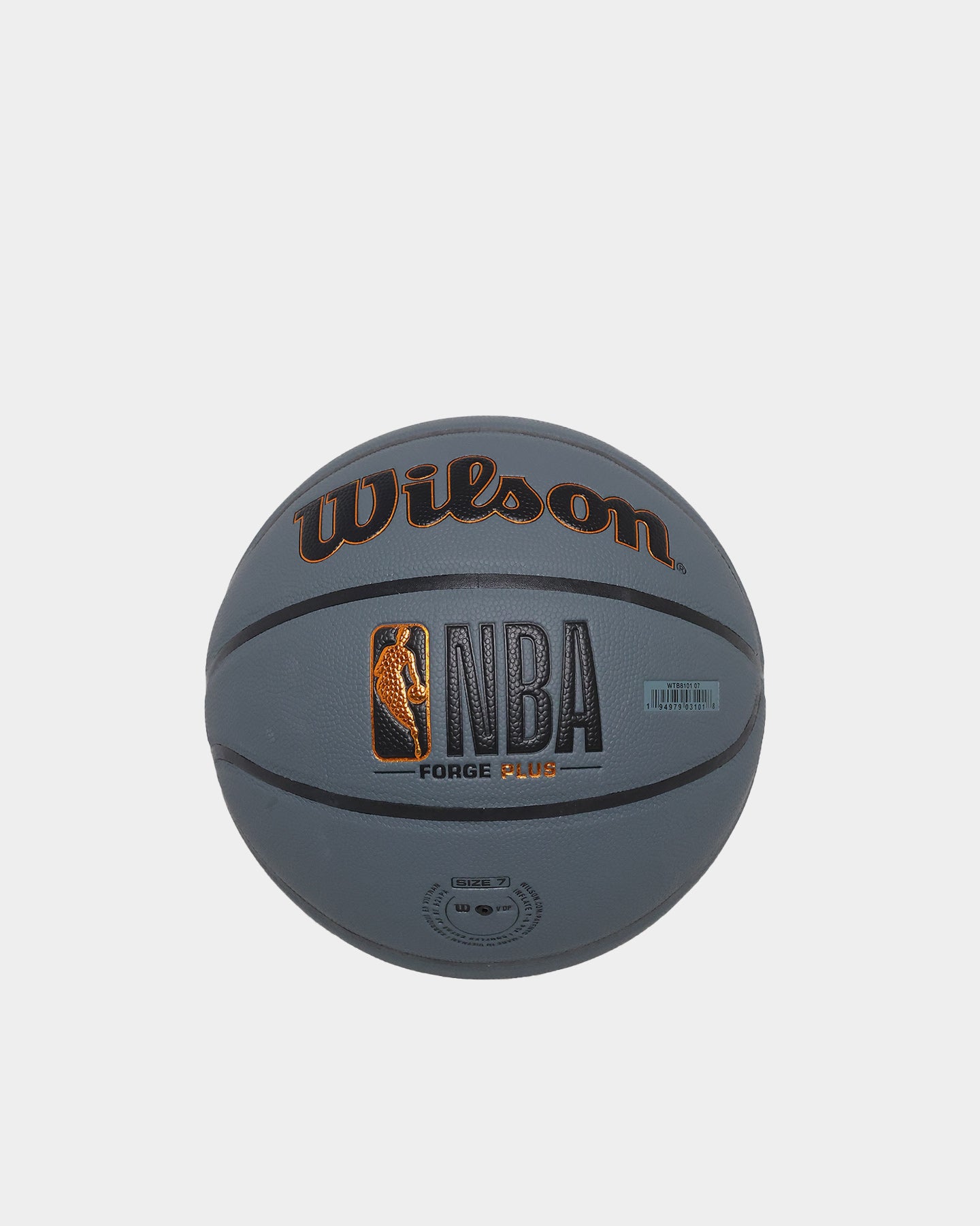 Wilson NBA Forge Plus Basketball Dark Grey | Culture Kings US