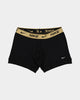 Nike Everyday Cotton Stretch Trunk 3 Pack Black/Multi-Coloured