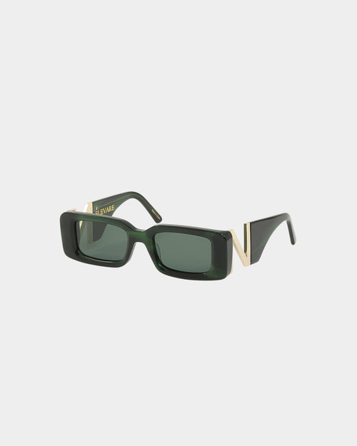 NUQE Elevare Sunglasses Green/Gold