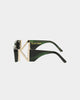 NUQE Elevare Sunglasses Green/Gold