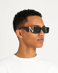 NUQE Elevare Sunglasses Green/Gold