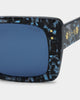 NUQE X Carré Louis Sunglasses Blue/Gold