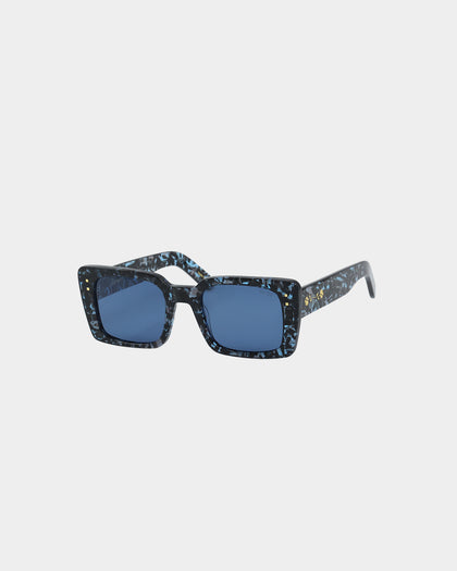 NUQE X Carré Louis Sunglasses Blue/Gold