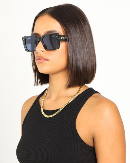 NUQE X Carré Louis Sunglasses Blue/Gold