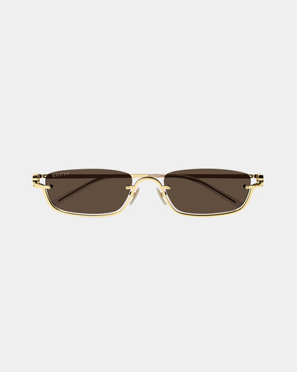 Gucci GG1278S-001 55 Sunglasses Brown