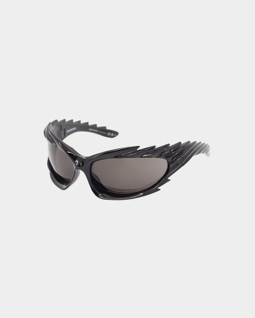 Balenciaga BB0255S-001 78 Sunglasses Shiny Black