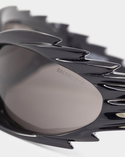 Balenciaga BB0255S-001 78 Sunglasses Shiny Black