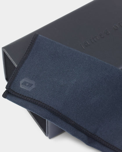 James Oro Black Ace Sunglasses Black