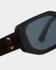 James Oro Black Amour Sunglasses Black