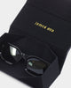 James Oro Black Amour Sunglasses Black