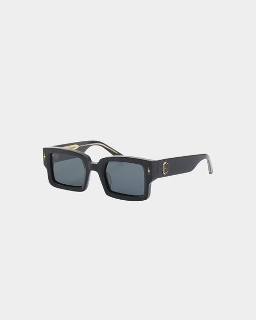 James Oro Black Icon Sunglasses Black