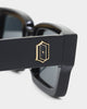 James Oro Black Icon Sunglasses Black