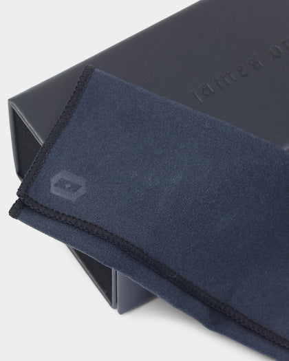 James Oro Black Icon Sunglasses Black