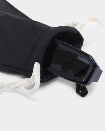 James Oro Black Ryder Sunglasses Black