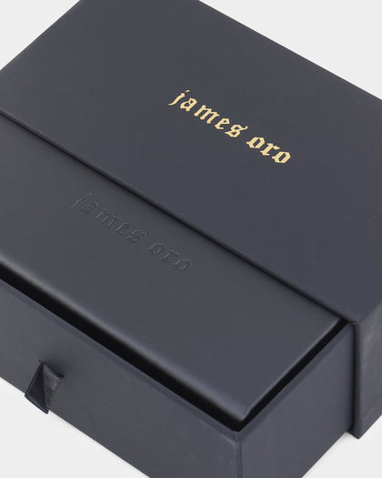 James Oro Black Ryder Sunglasses Black