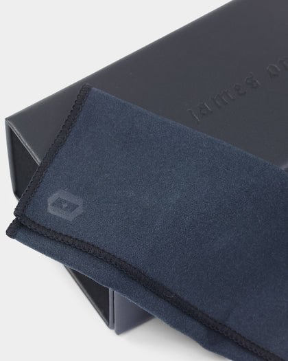 James Oro Black Tint Serpent Authentic Sunglasses Black