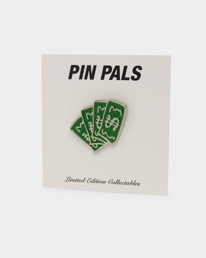Pin Pals Money Pin Green