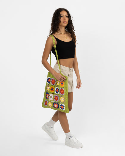 Loiter Crochet Tote Bag Multi