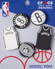 Crocs Brooklyn Nets 5 Pack Jibbitz Charms Multi