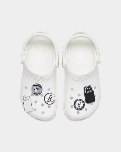 Crocs Brooklyn Nets 5 Pack Jibbitz Charms Multi