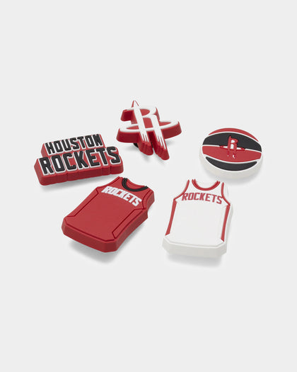 Crocs Houston Rockets 5 Pack Jibbitz Charms Multi