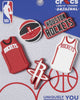 Crocs Houston Rockets 5 Pack Jibbitz Charms Multi