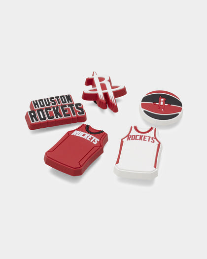 Crocs Houston Rockets 5 Pack Jibbitz Charms Multi