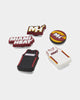 Crocs X NBA Miami Heat 5 Pack Jibbitz Charms Multi