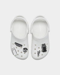 Crocs San Antonio Spurs 5 Pack Jibbitz Charms Multi
