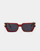 9FIVE Locks Sunglasses Maroon