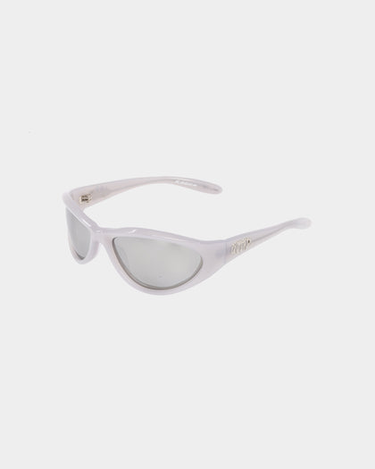 Loiter X Nuqe Raver Sunglasses Silver